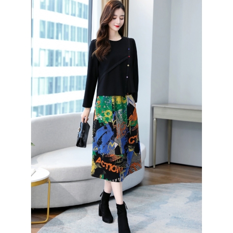 setelan wanita korea D6562