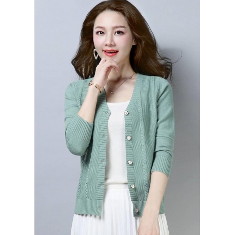 cardigan rajut import T6500