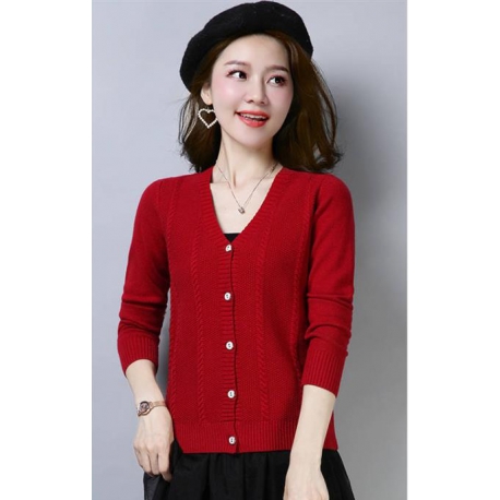 cardigan rajut import T6587