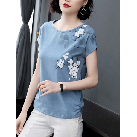 blouse  wanita korea T6580