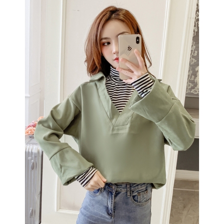 blouse  wanita korea T6593