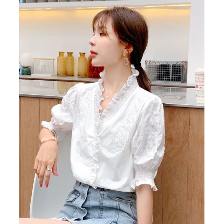 blouse  wanita korea T6598