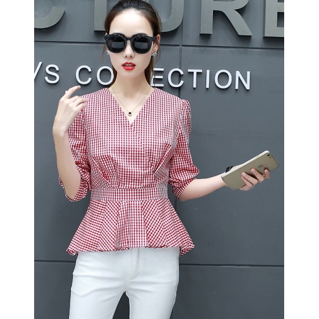 blouse  wanita korea T6616