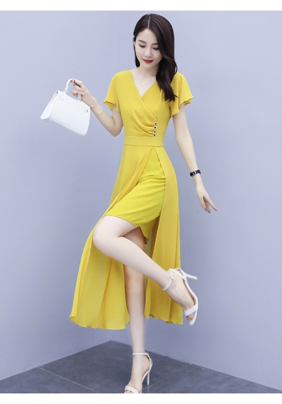 dress wanita korea D6625