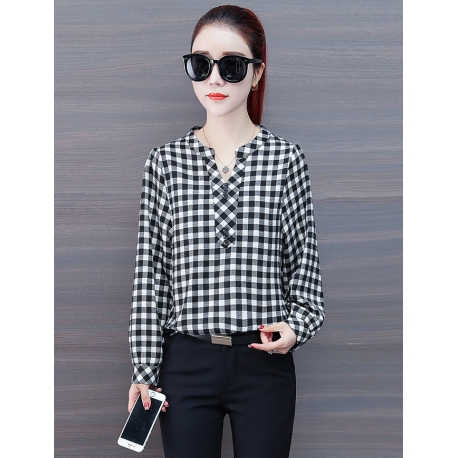 blouse  wanita korea T6640