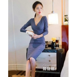 midi dress model korea D1429