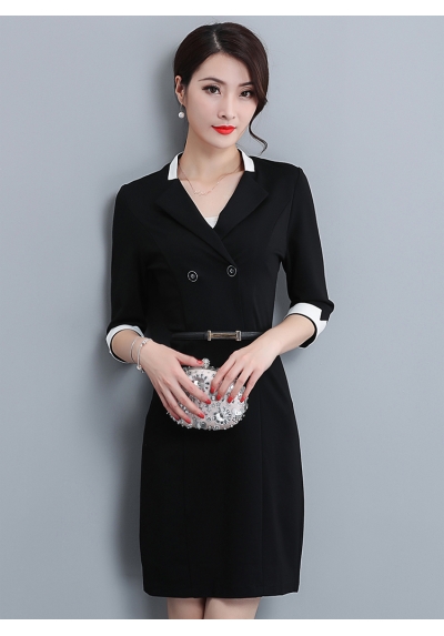 dress wanita korea D6652