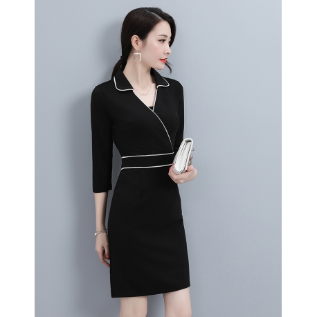 dress wanita korea D6661