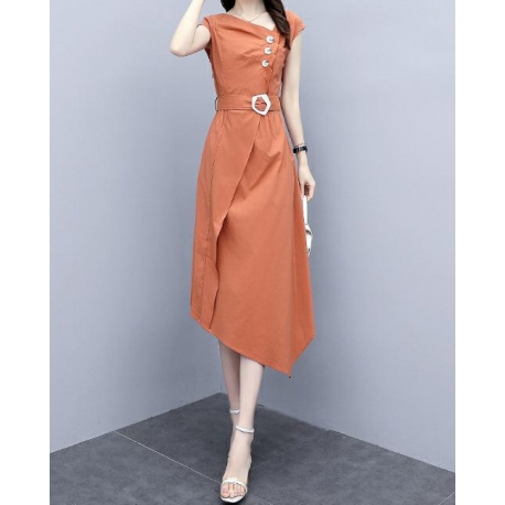 dress wanita korea D6662