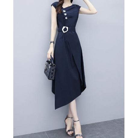 dress wanita korea D6663