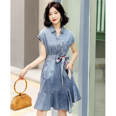 dress denim import D6653