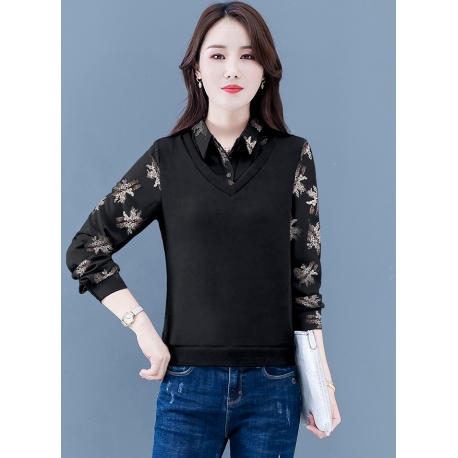 blouse  wanita korea T6682