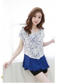 blouse wanita model korea T1610