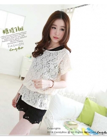 blouse brukat import T1614