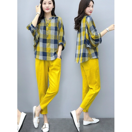 setelan wanita korea D6756