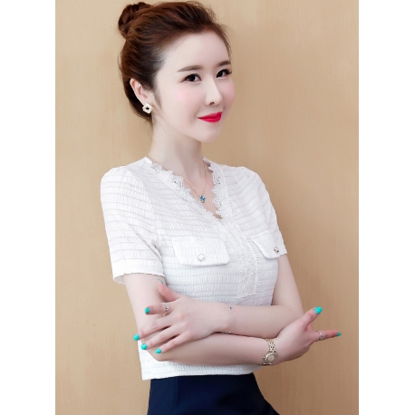 blouse  wanita korea T6645