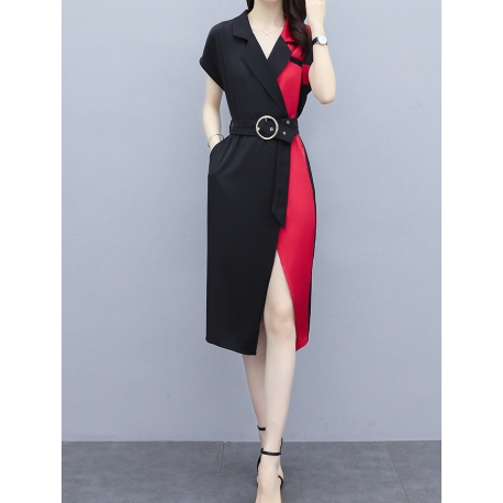 dress wanita korea D6763