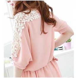 blouse chiffon import T1627