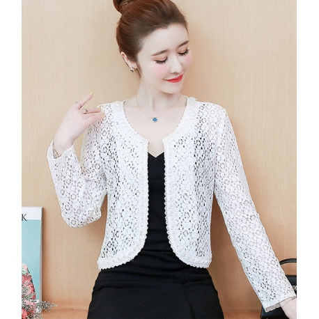 cardigan brukat import T6748