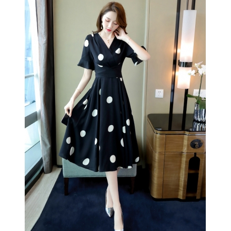 dress wanita korea D6780