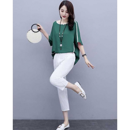 setelan wanita korea D6789