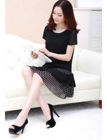 dress wanita import D1528