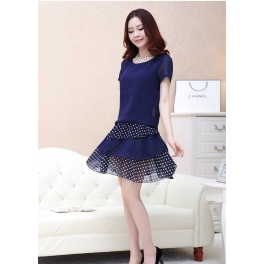 dress wanita import D1529