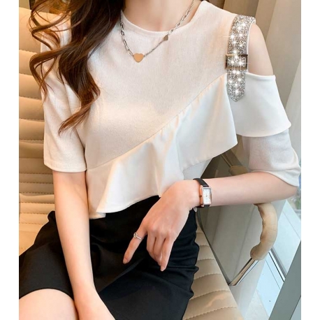 blouse  wanita korea T6804