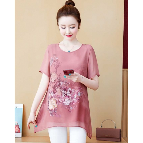 blouse  wanita korea T6805