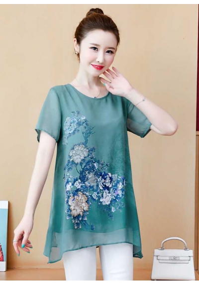 blouse  wanita korea T6808