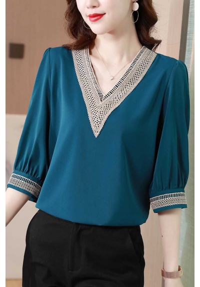 blouse  wanita korea T6816