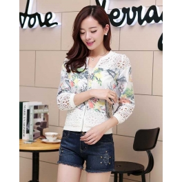 cardigan wanita model korea T1655