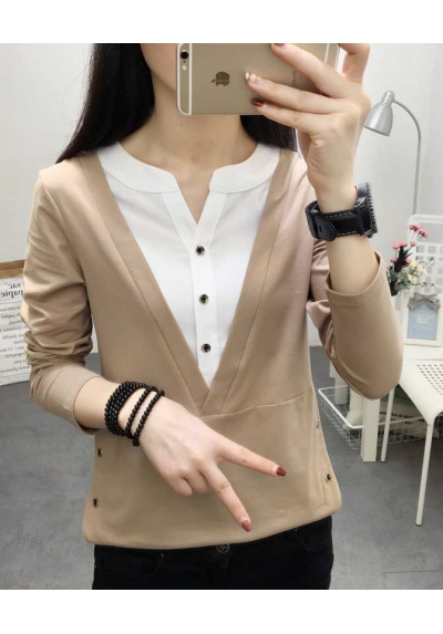 blouse  wanita korea T6882