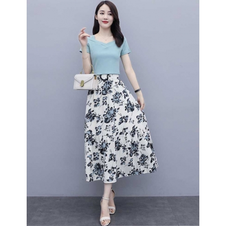 setelan wanita korea D6896