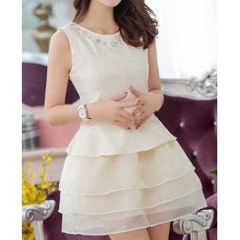 dress pesta korea D1569