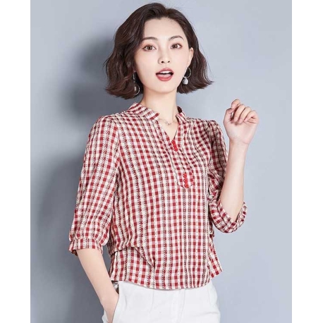 blouse  wanita korea T6930