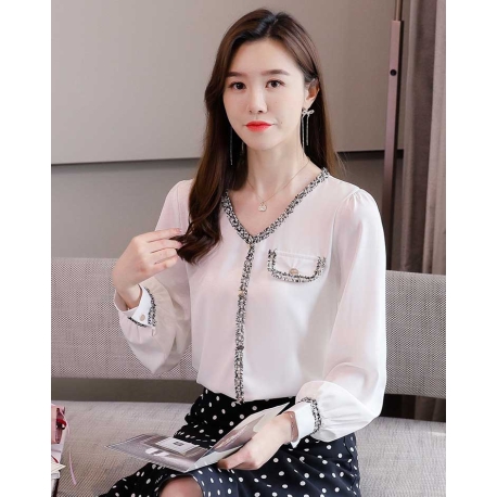 blouse  wanita korea T6940