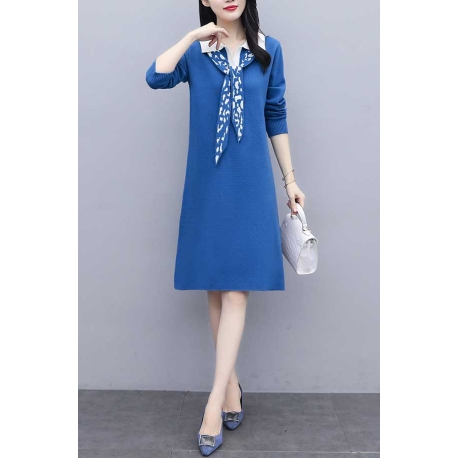 dress wanita korea D6924