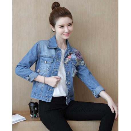 jaket denim import T6848