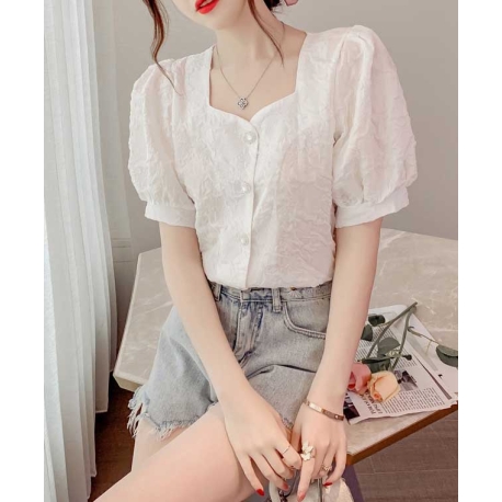 blouse  wanita korea T6977