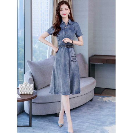 dress denim import D6927