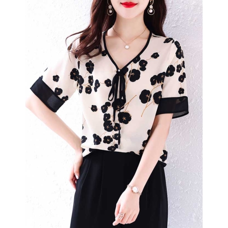 blouse  wanita korea T6981