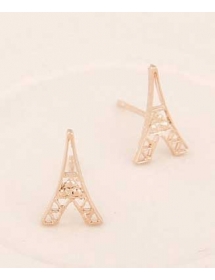 anting wanita motif eiffel TT0233