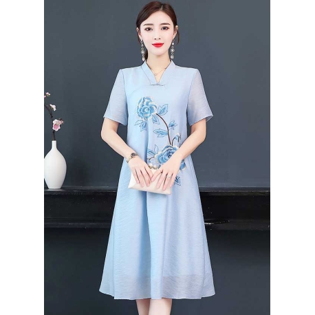 dress cheongsam import D7006