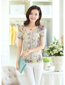 blouse wanita import T1732