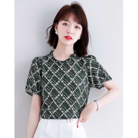 blouse  wanita korea T7020