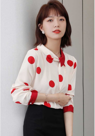 blouse wanita korea T6491