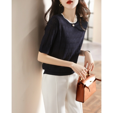 blouse wanita korea T7036