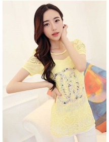 blouse wanita korea T1740