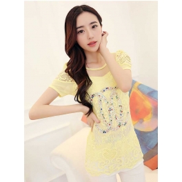 blouse wanita korea T1740